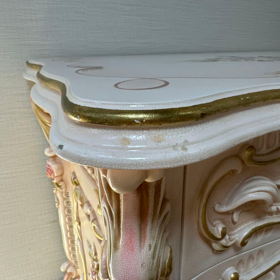 ロココ調　4段チェスト