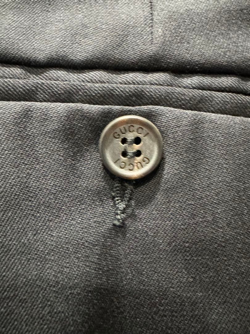 【GUCCI/グッチ】秋冬スーツ/GG柄裏地《グッチハンガー付き》クリーニング済