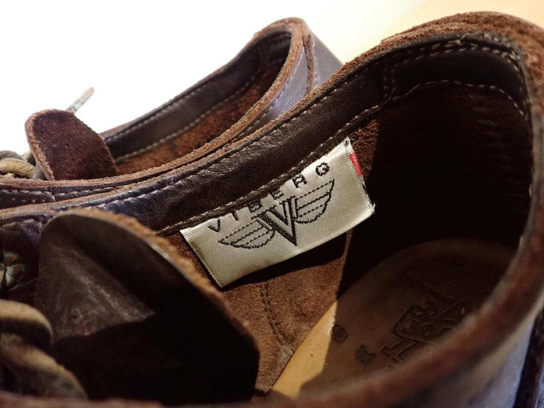 さ*ん様 VIBERG オックスフォード　ダークブラウン UK8