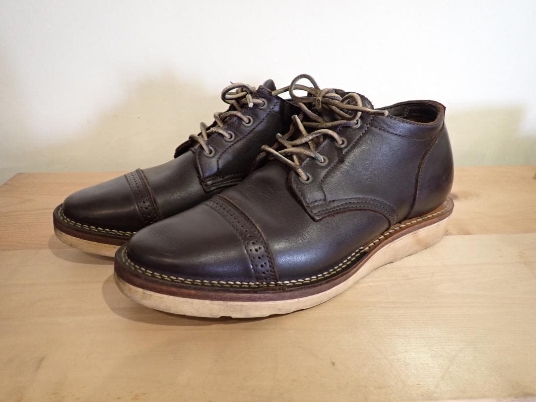 さ*ん様 VIBERG オックスフォード　ダークブラウン UK8