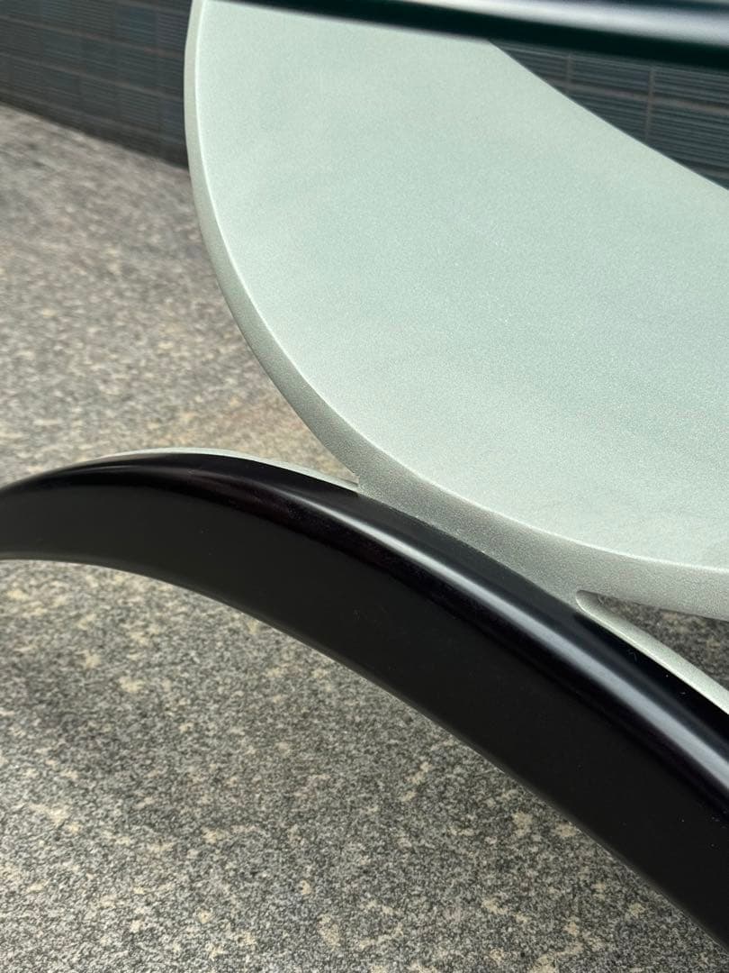 スペースエイジ　オーバルテーブル　ミッドセンチュリー　ポストモダン