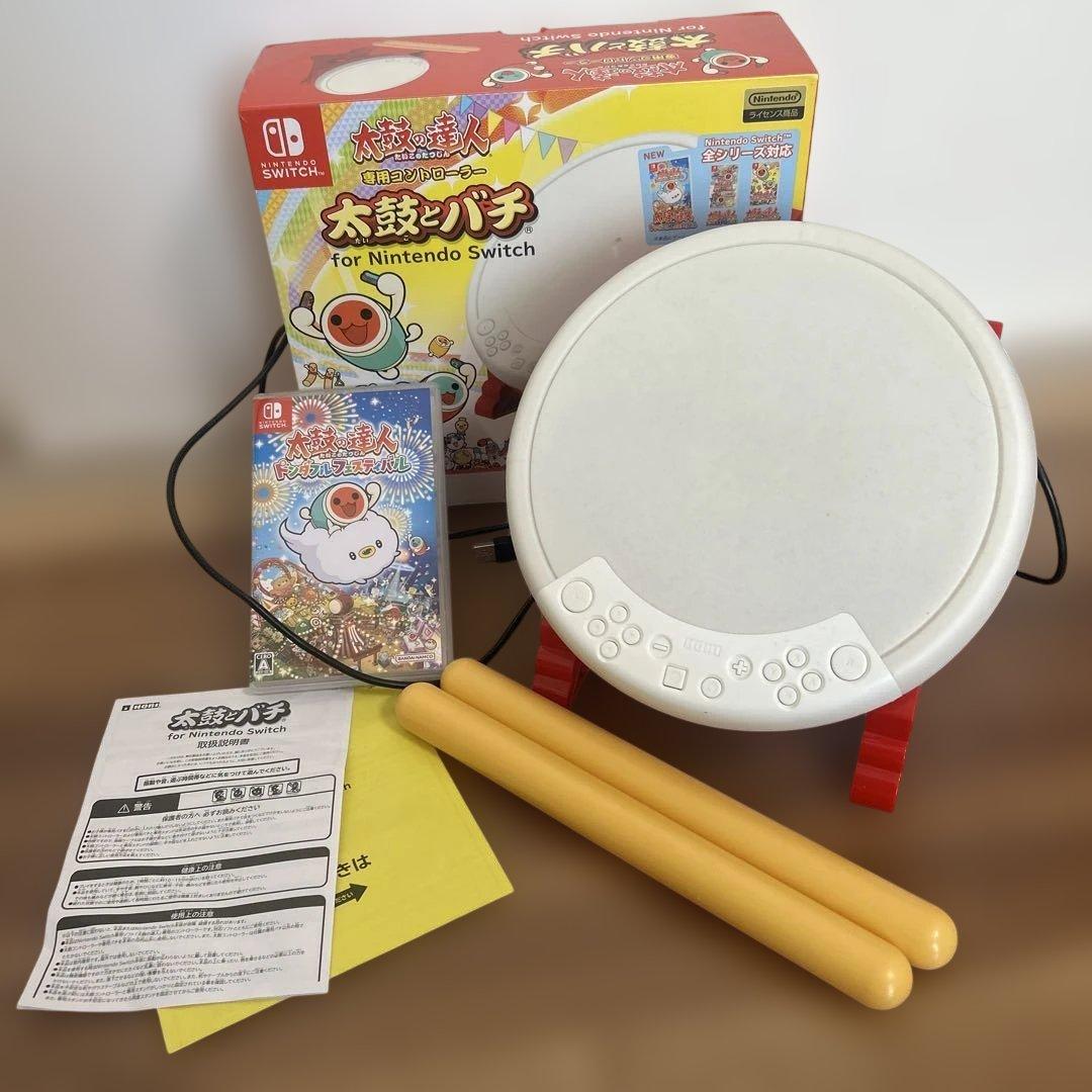 太鼓とバチ、ドンダブルフェスティバル ソフト　セット