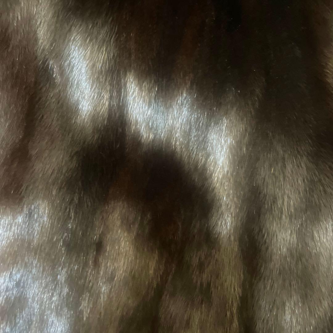 最終値下げ⭐︎最高級BLACKGLAMA毛皮ミンクコート