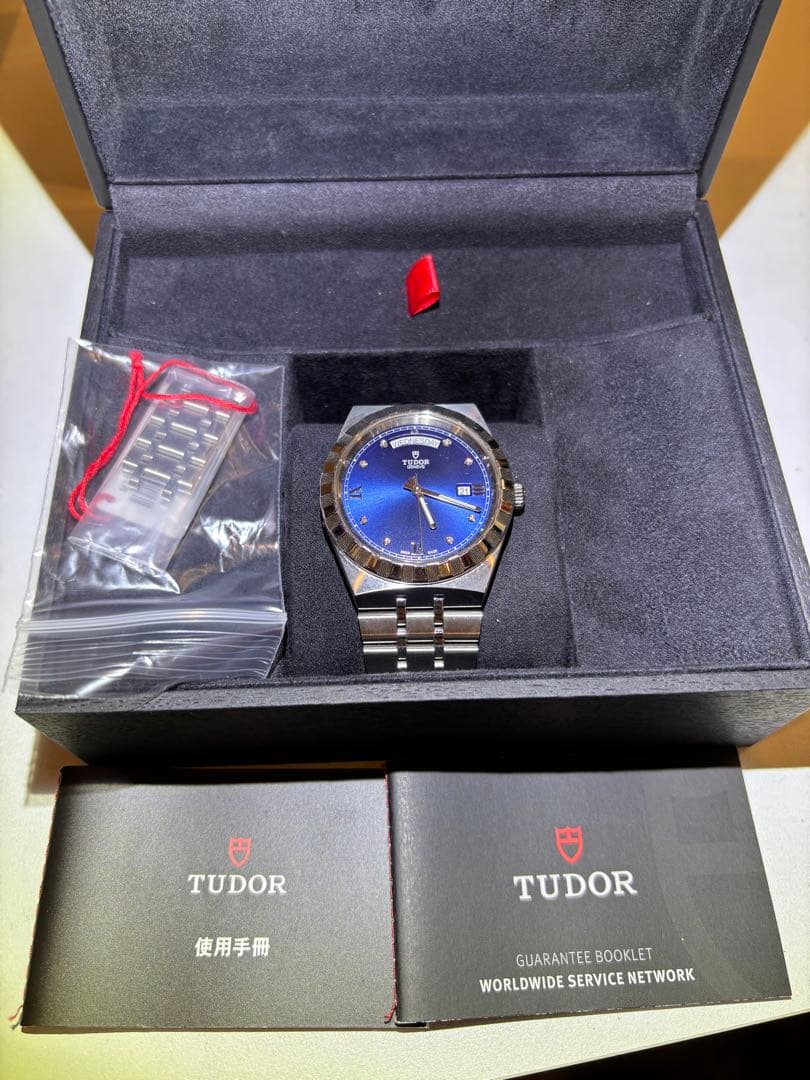 最終価格[美品]TUDORロイヤル41mm腕時計 自動巻き ダイヤモンド