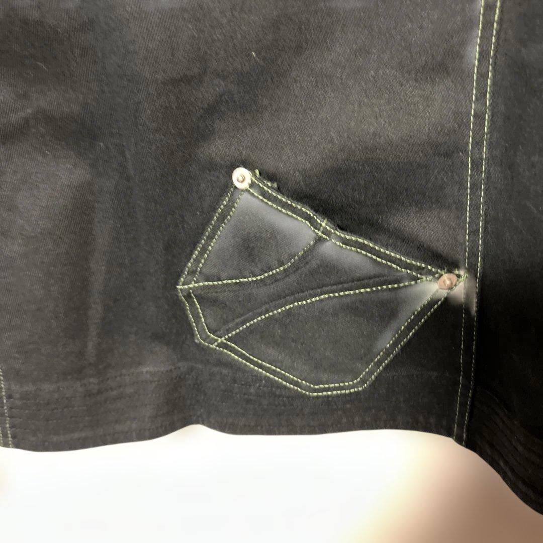 A-177)DOLCE & GABBANA ブラックデニムジャケット