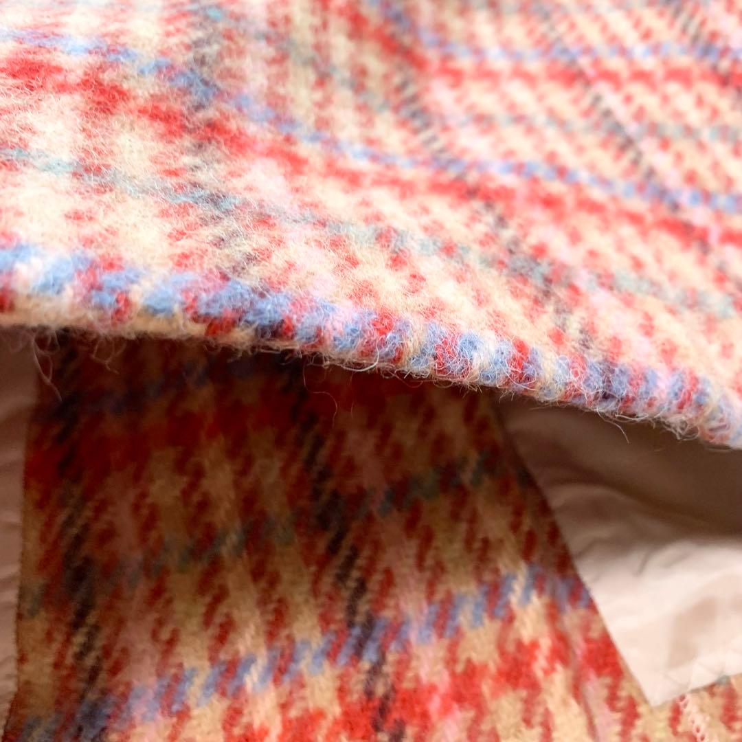 美品＊ピンクハウス　秋冬　チェック　テーラード　ジャケット　L相当