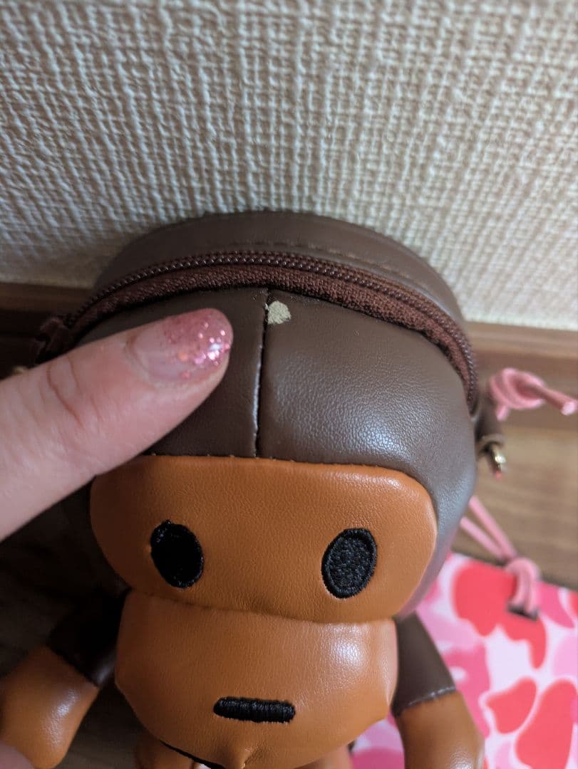 バッグ BABY MILO PLUSH DOLL CHAIN SHOULDER BAG