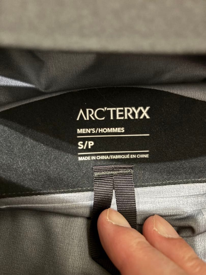 スキー ARC'TERYX Rush Jacket Men Black Size S