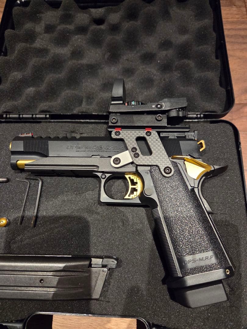 東京マルイ　ハイキャパ5.1ゴールドマッチ　超美品