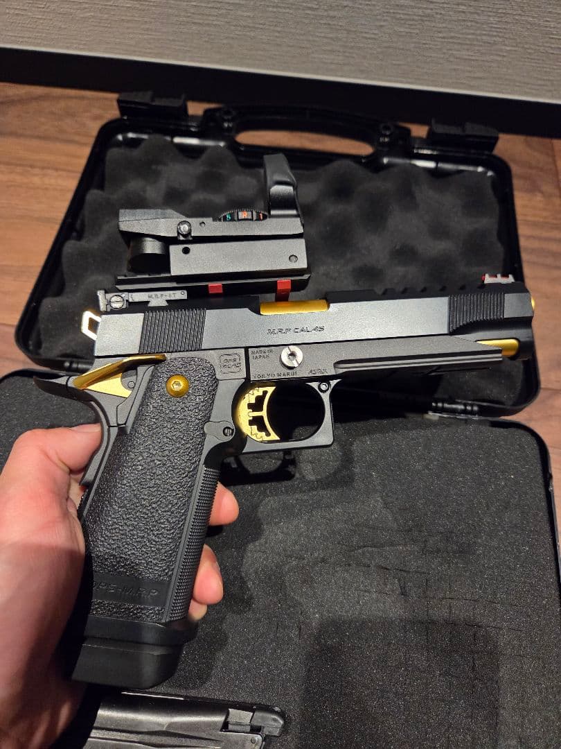 東京マルイ　ハイキャパ5.1ゴールドマッチ　超美品