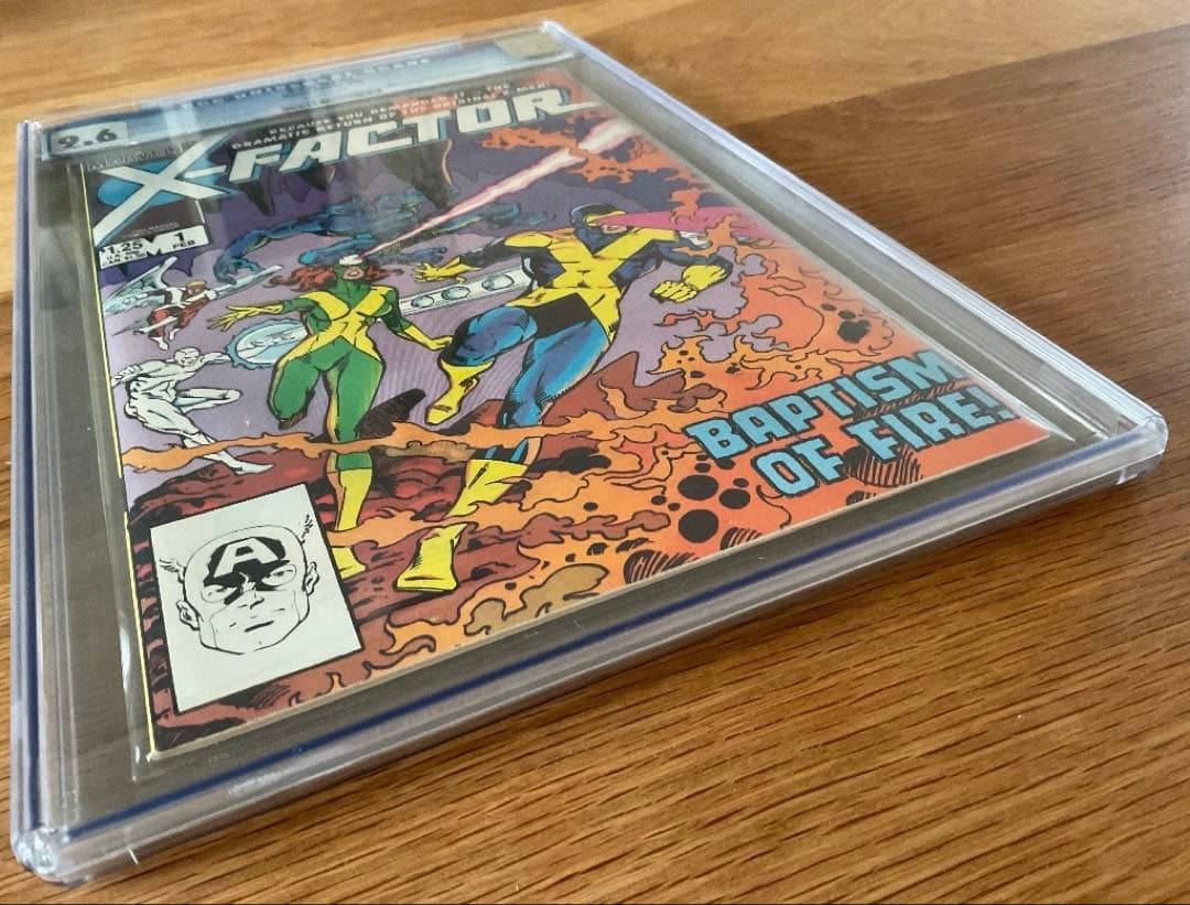 X-factor #1 元X-men CGC 9.6 アメコミリーフ