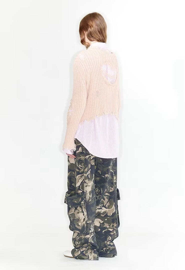 openyy カモフラ　カーゴパンツ