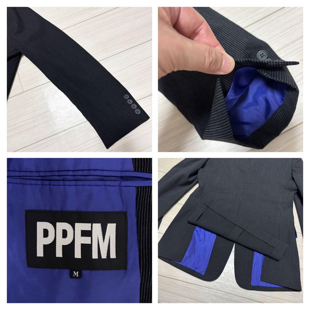 90s archive■PPFM■極太バギー パンツ セットアップ スーツ M