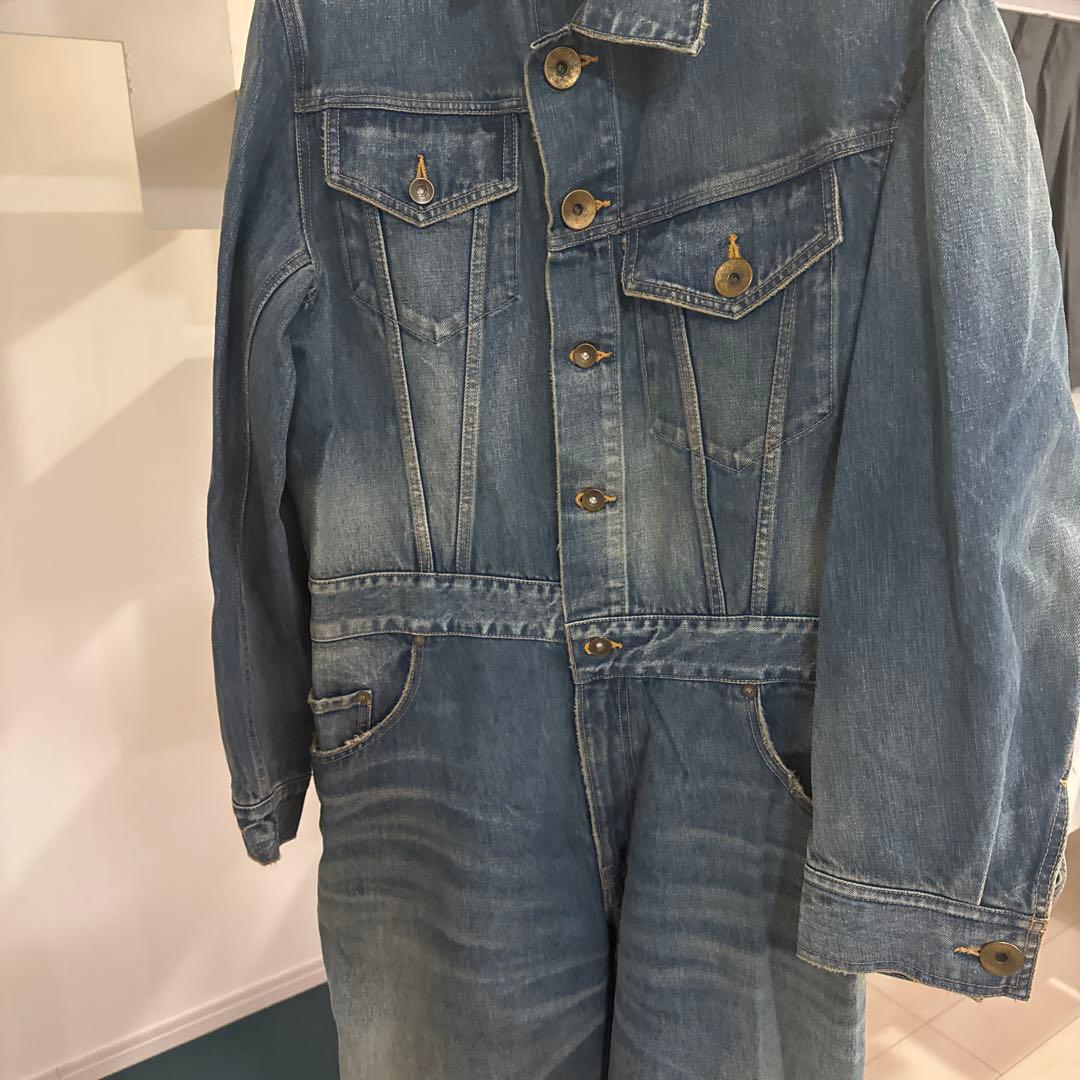 Kolor デニムジャンプスーツ オールインワン