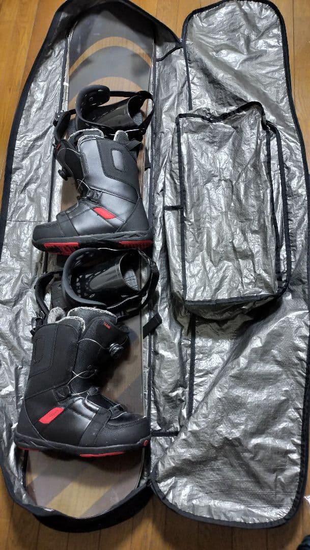 【hery.shop様限定】ZUMA スノーボードセット29cm+バッグ