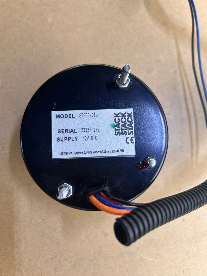 STACK ST200-68 メーター 12V DC