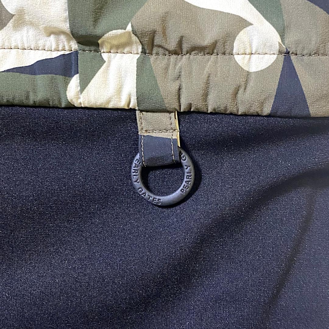 0 パーリーゲイツ 定価5.9万 ビッグロゴ ロングジャケット カモドット