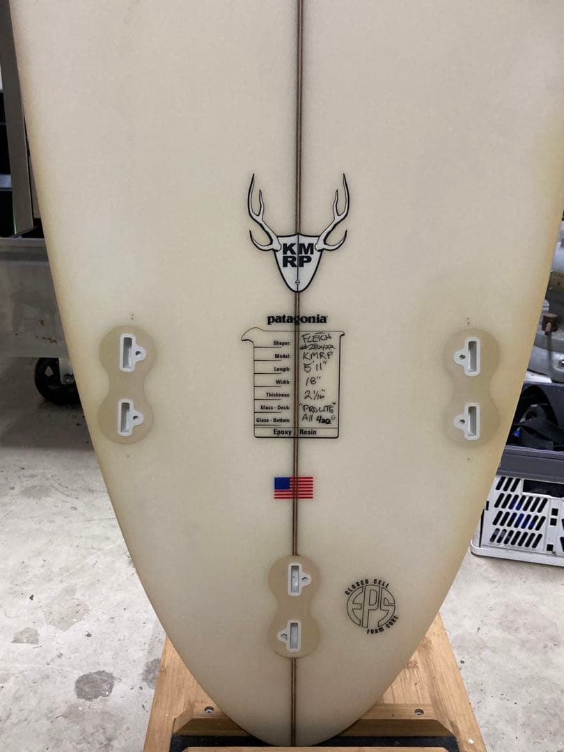 patagonia KMRP 5'11\" EPS フレッチャー　パタゴニア