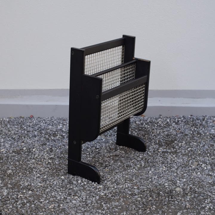 オールドカリモク マガジンラック 廃盤 モダン ミッドセンチュリー