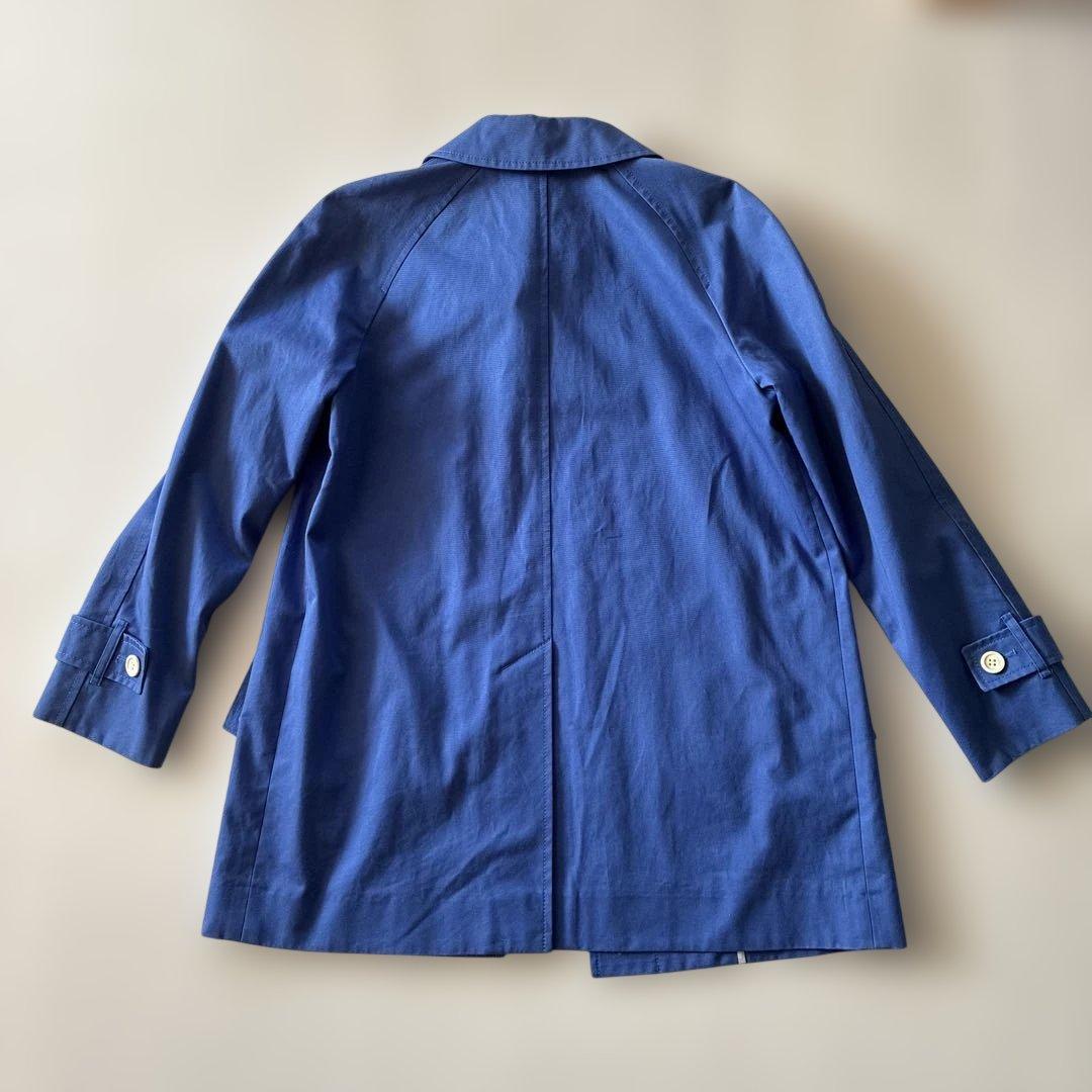 Aquascutum ブルー トレンチコート