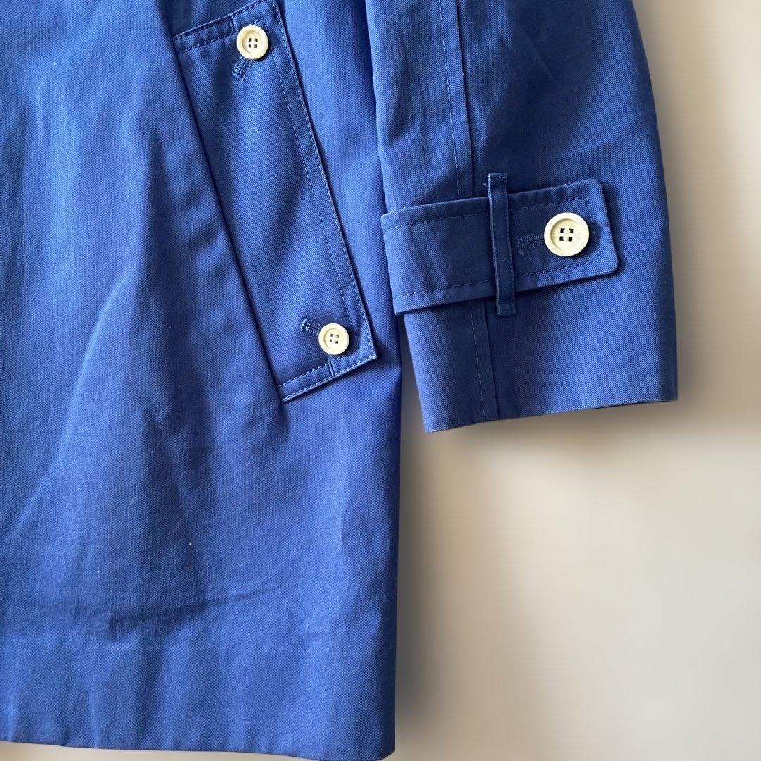 Aquascutum ブルー トレンチコート
