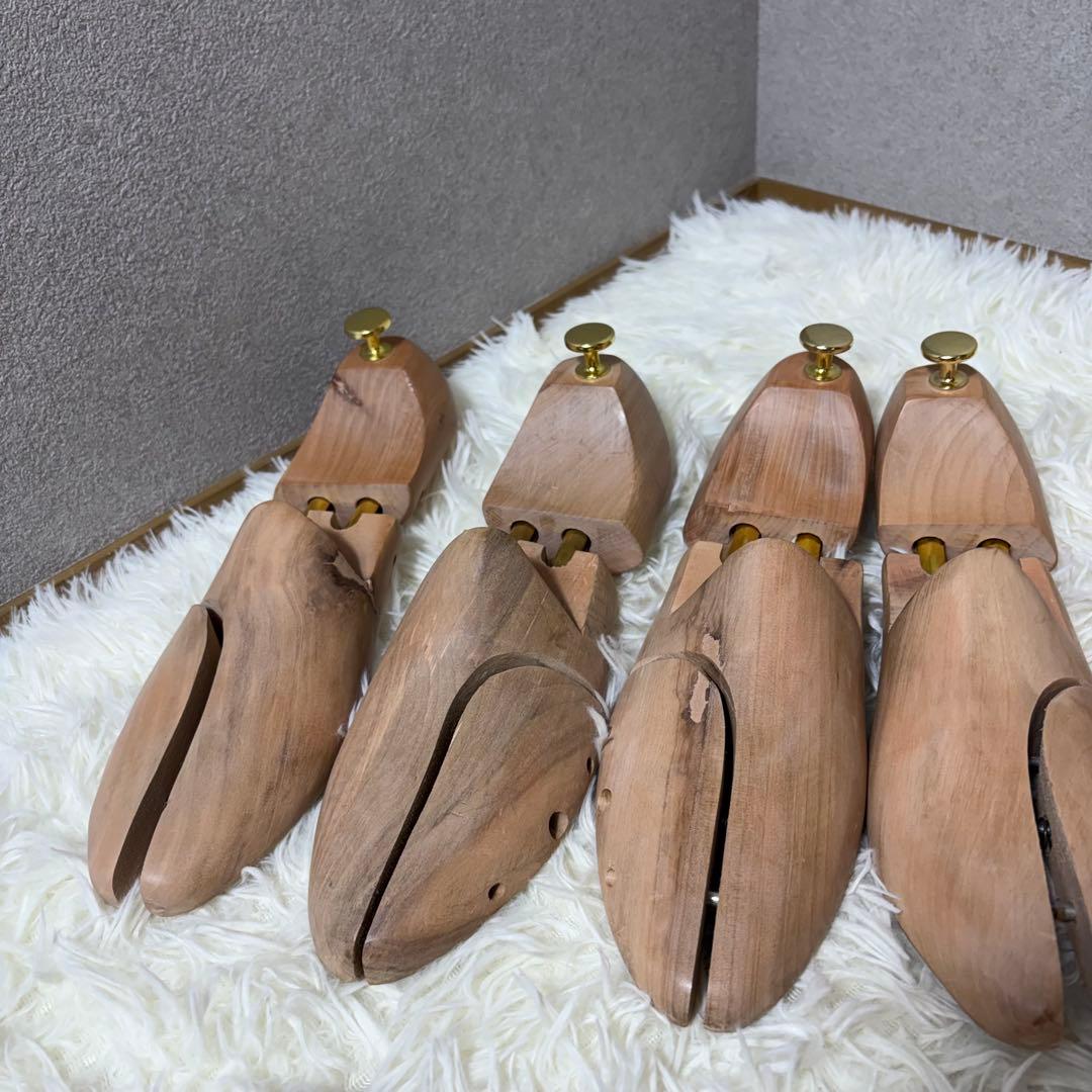 シューキーパー 木製 シューツリー 27.0〜28.0cm 5足セット①