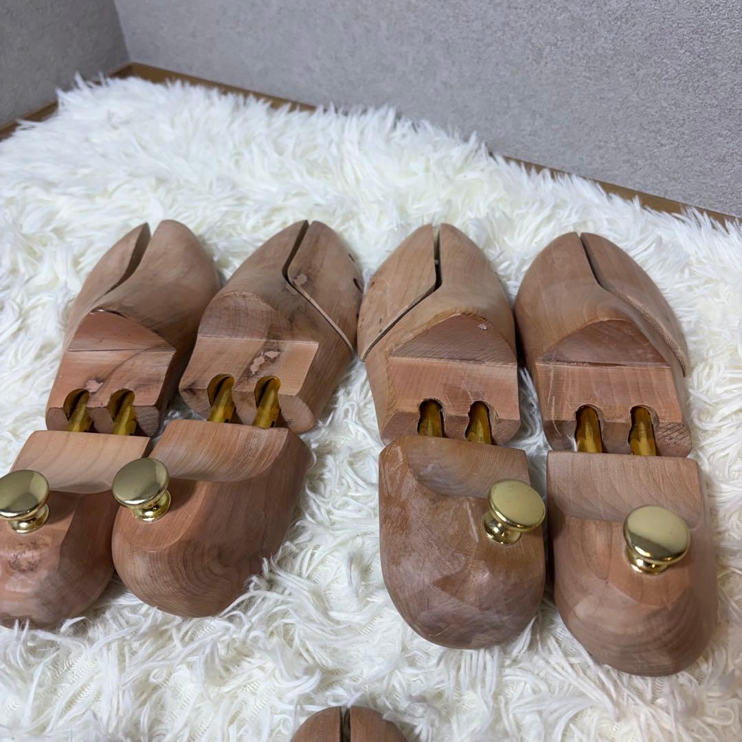 シューキーパー 木製 シューツリー 27.0〜28.0cm 5足セット①