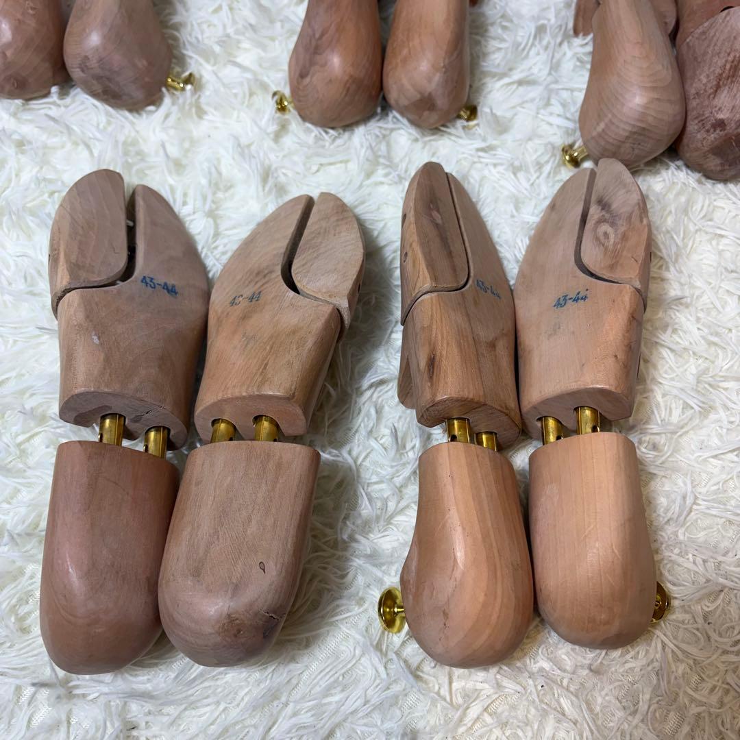シューキーパー 木製 シューツリー 27.0〜28.0cm 5足セット①
