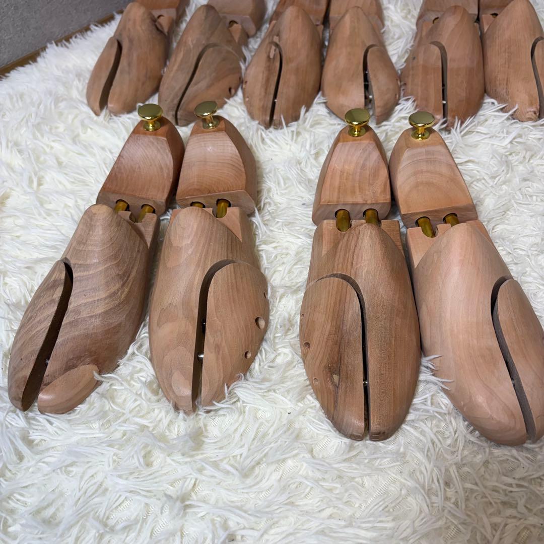 シューキーパー 木製 シューツリー 27.0〜28.0cm 5足セット①