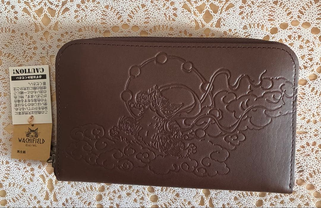わちふぃーるど　ダヤン　長財布　本革