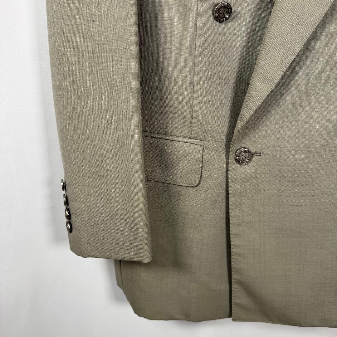クリスチャンディオール r9 ダブルスーツセットアップ グレー系