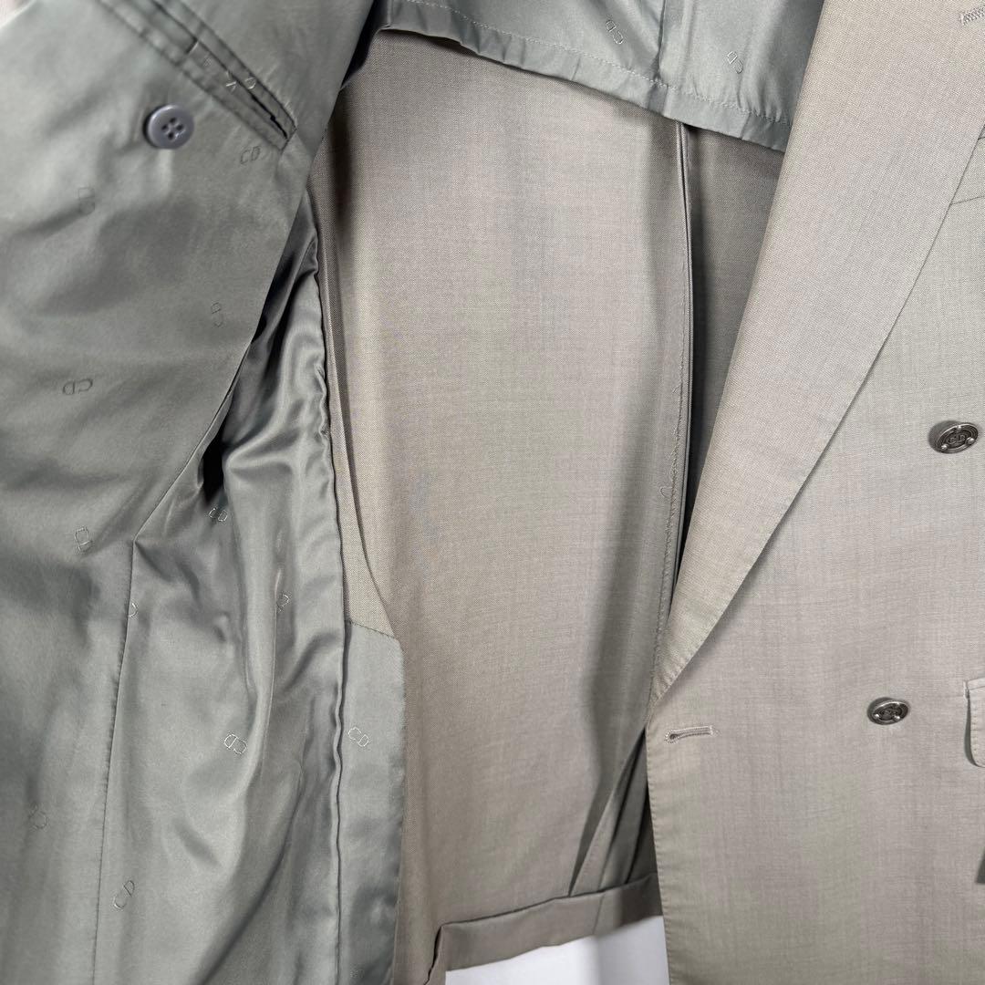 クリスチャンディオール r9 ダブルスーツセットアップ グレー系