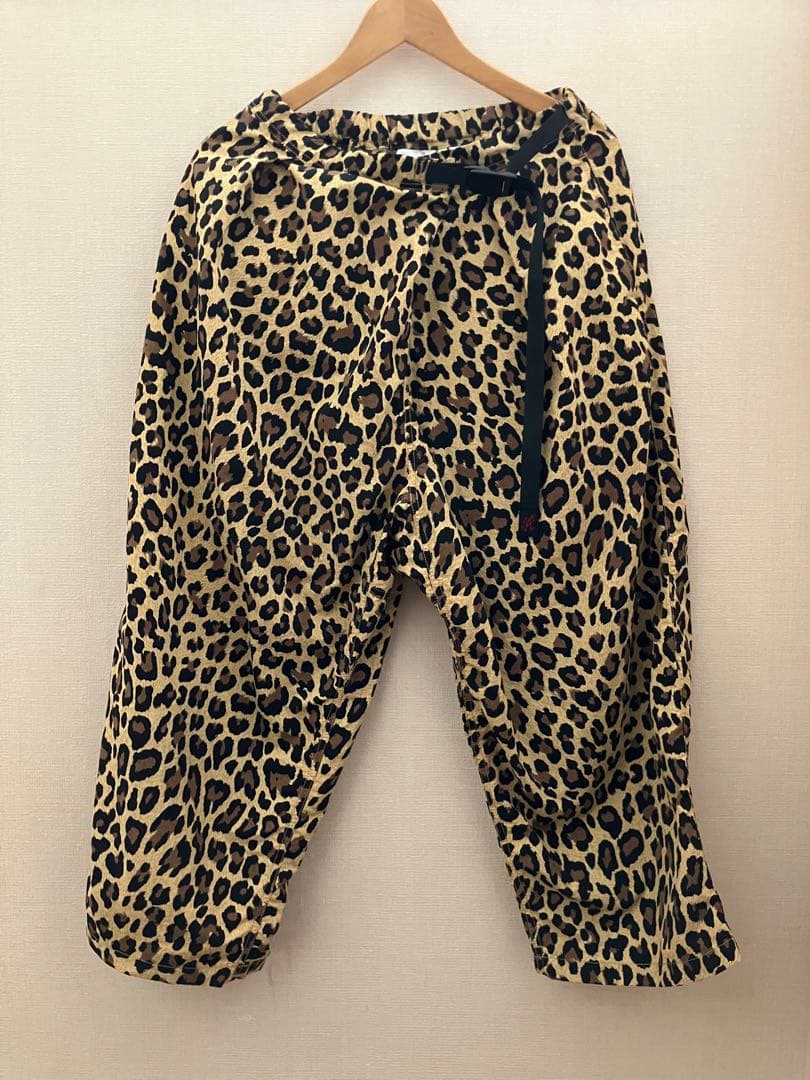 GRAMICCI ヒョウ柄 サルエルパンツ M