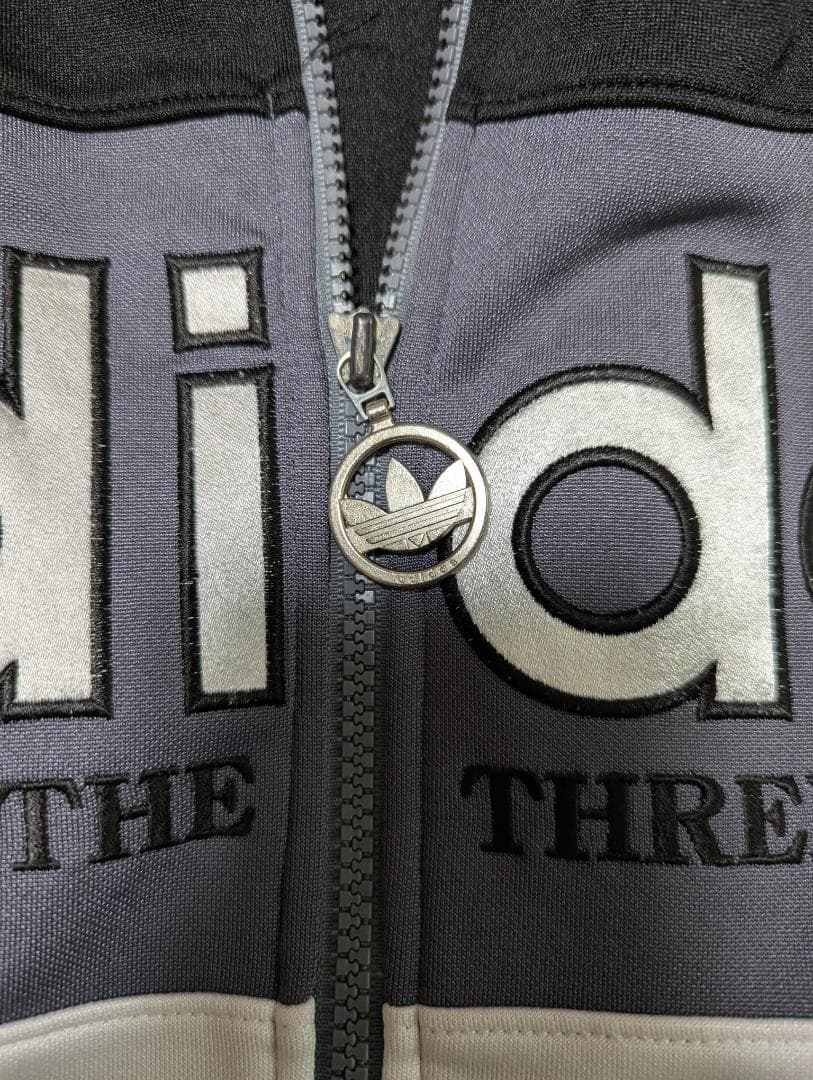 希少 L-O デサント製 adidas トラックジャケット セットアップ 90s