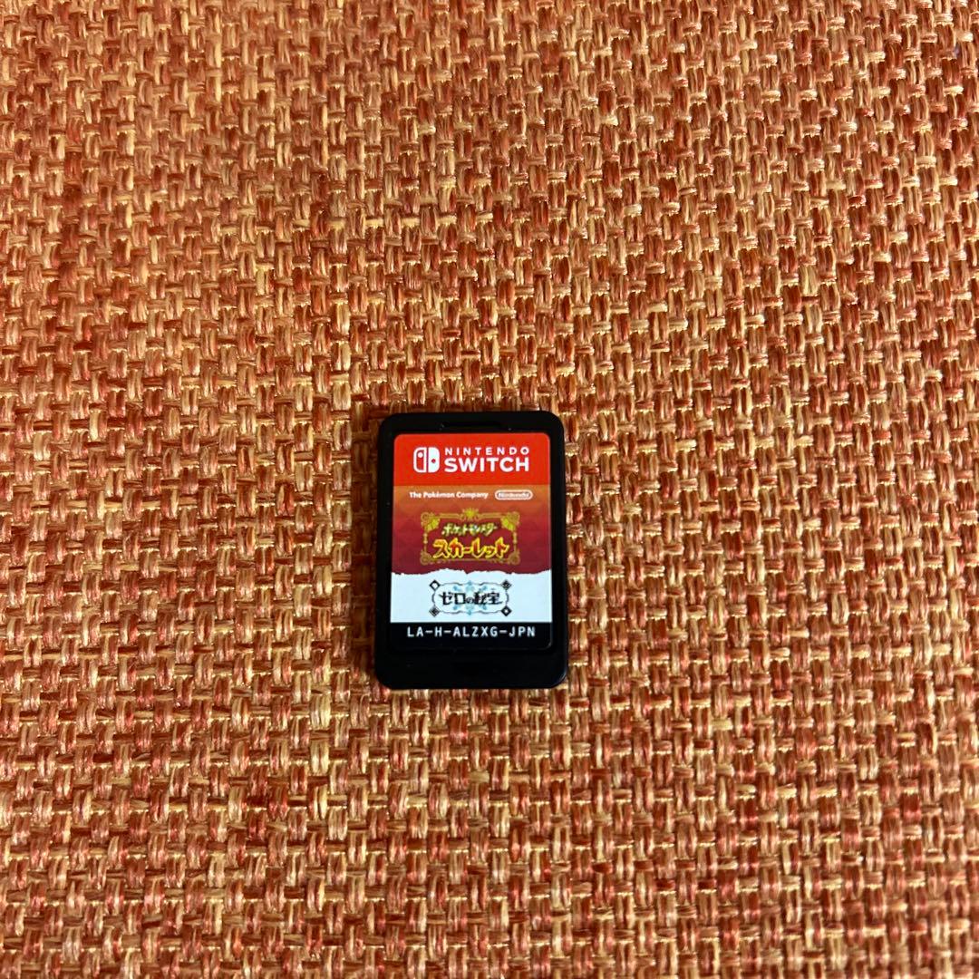 【美品】ポケットモンスター スカーレット+ゼロの秘宝