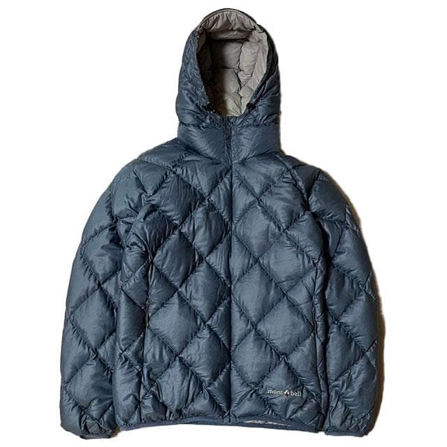 mont-bell モンベル ライトアルパインダウンパーカ M ブルー 美品