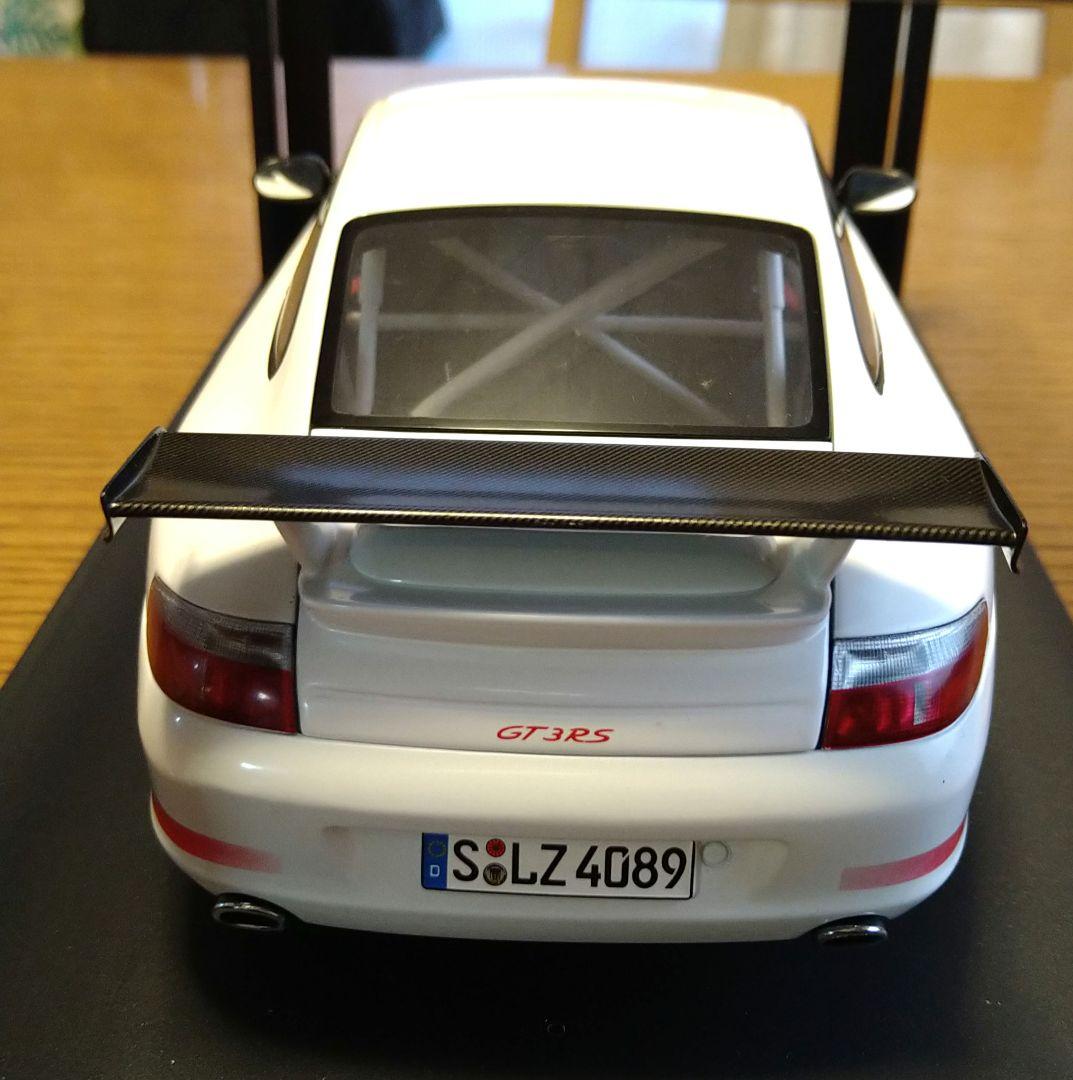 オートアート 1/18 ポルシェ911 GT3RS(996) レッド/ホワイト