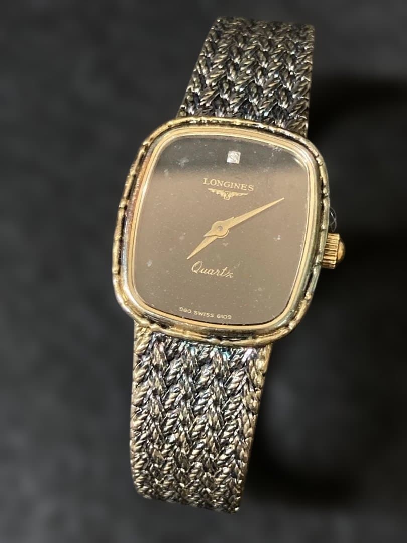LONGINES ロンジン レディース腕時計 クォーツ 不動 現状品☆