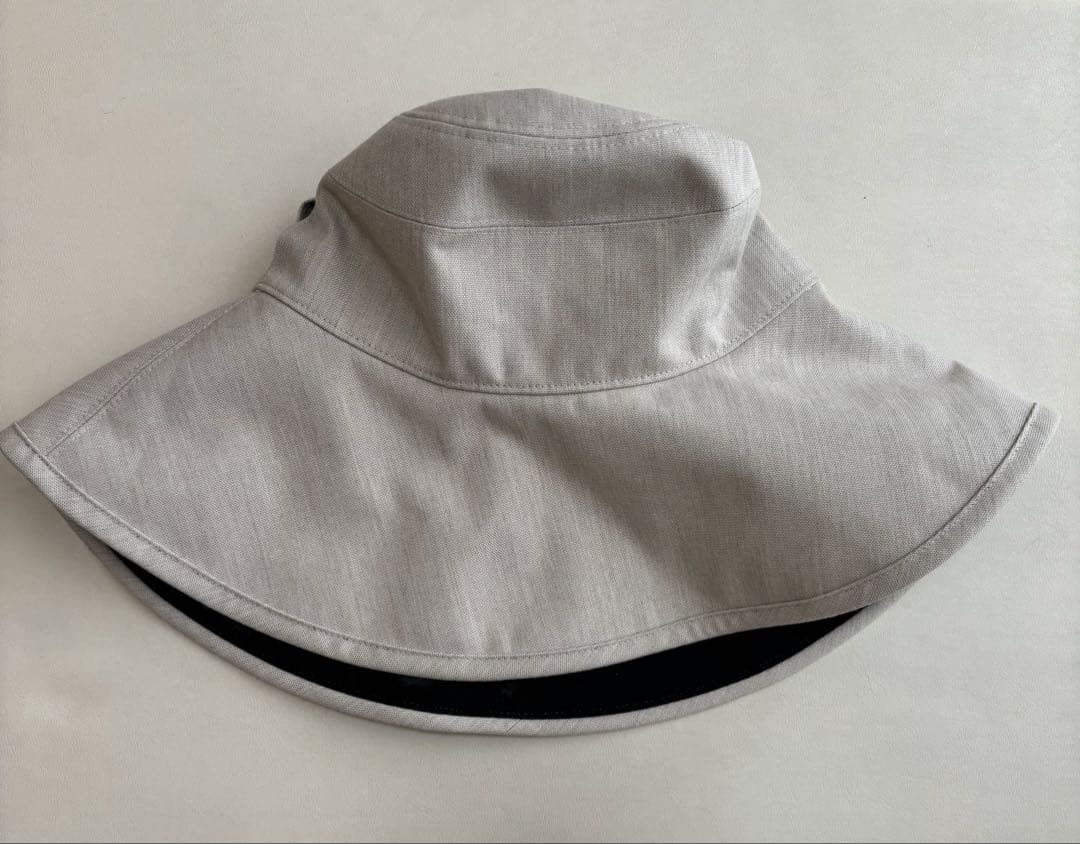 サンバリア　ナチュラルハット　アイボリー　遮光帽子　日焼け帽子　ハット
