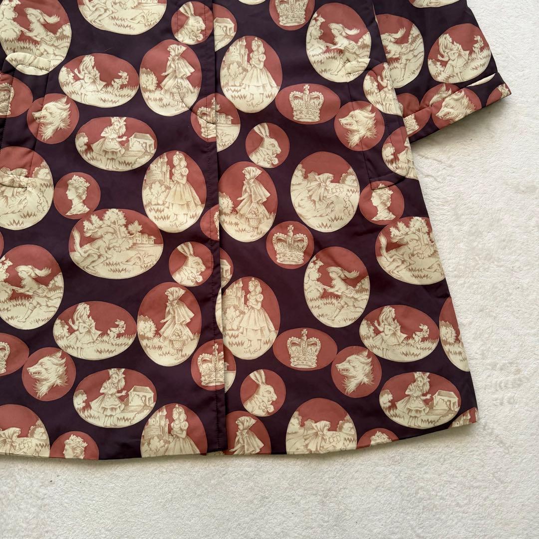 希少！Jane Maple ジェーンマープル イラストプリント 中綿コート