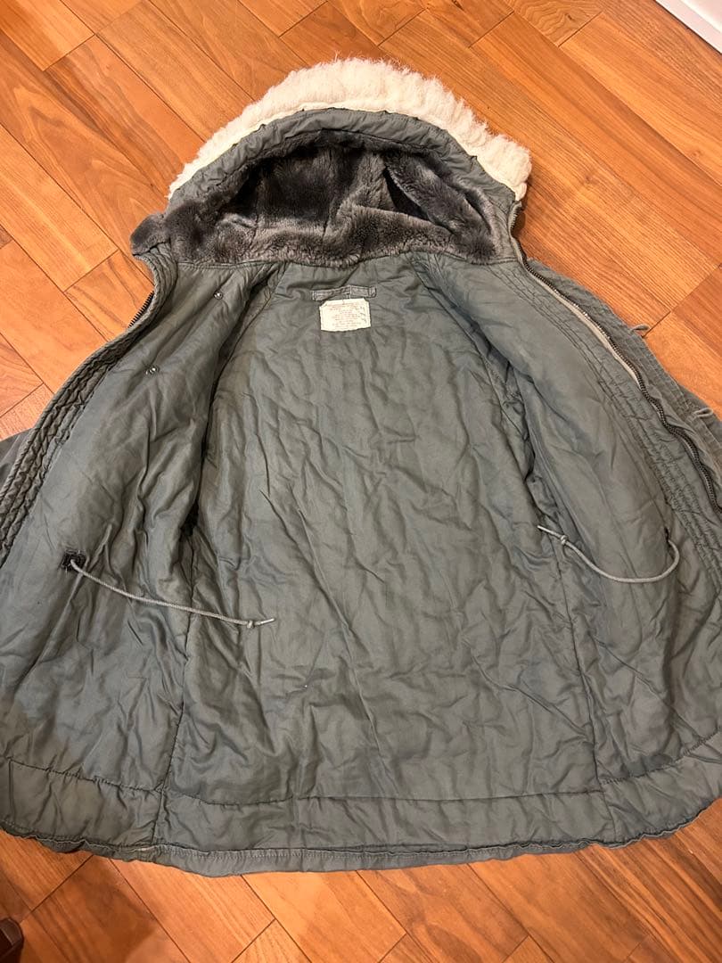 80年製N3-bジャケット米軍実物ミリタリー