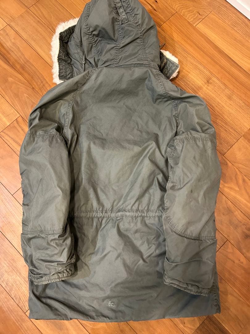 80年製N3-bジャケット米軍実物ミリタリー