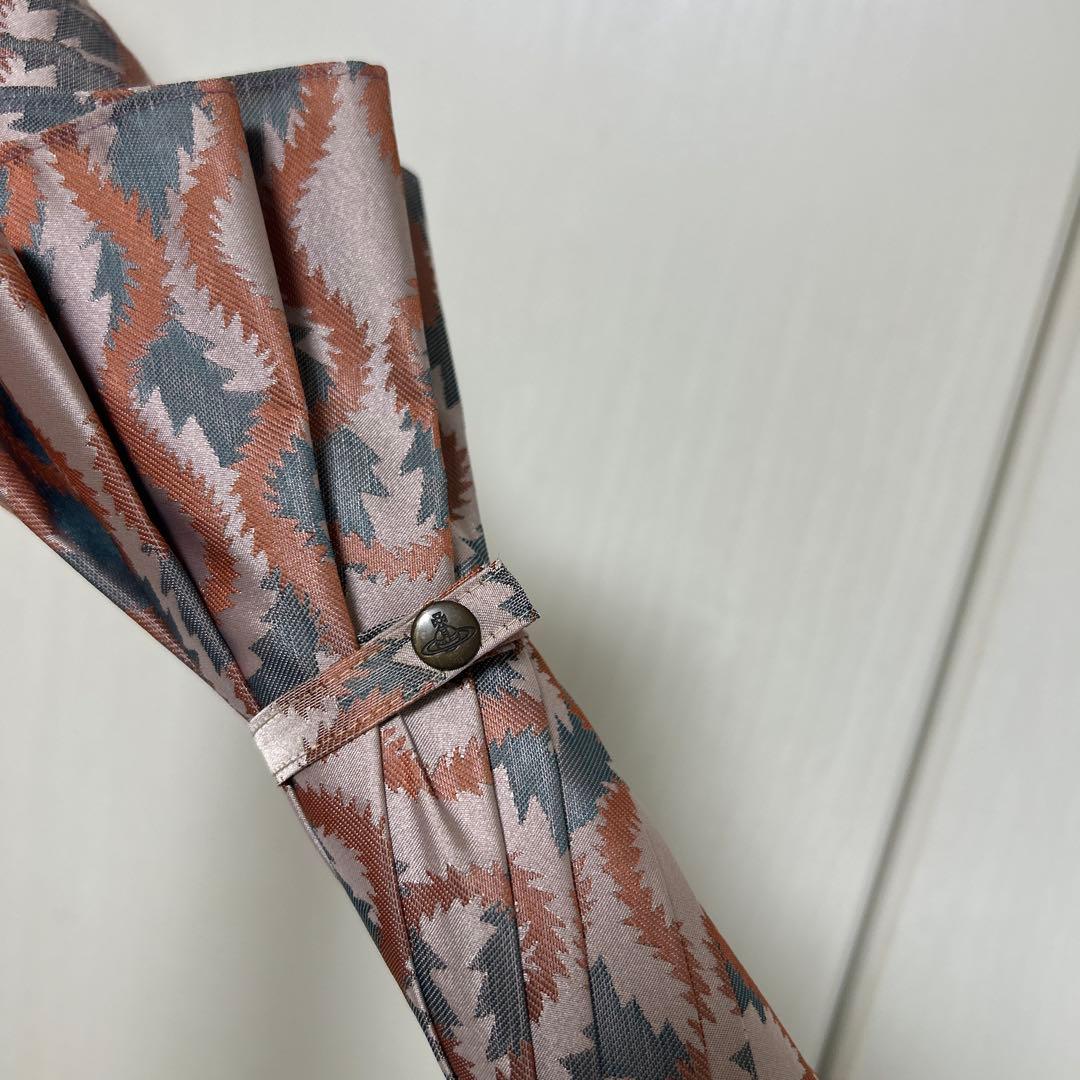 【美品】ヴィヴィアンウエストウッド　長傘　雨傘　ピンク　オーブ