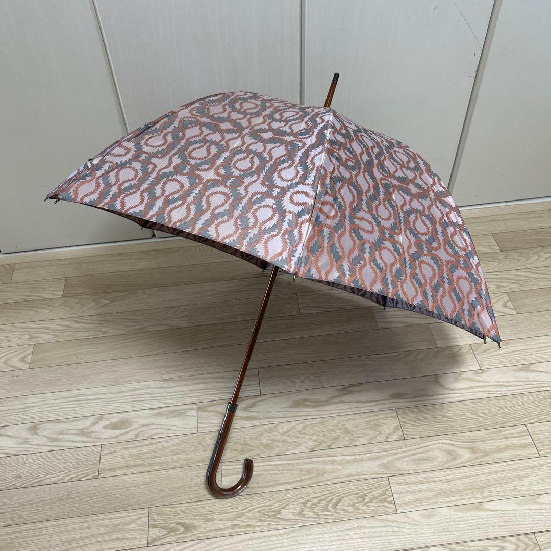 【美品】ヴィヴィアンウエストウッド　長傘　雨傘　ピンク　オーブ