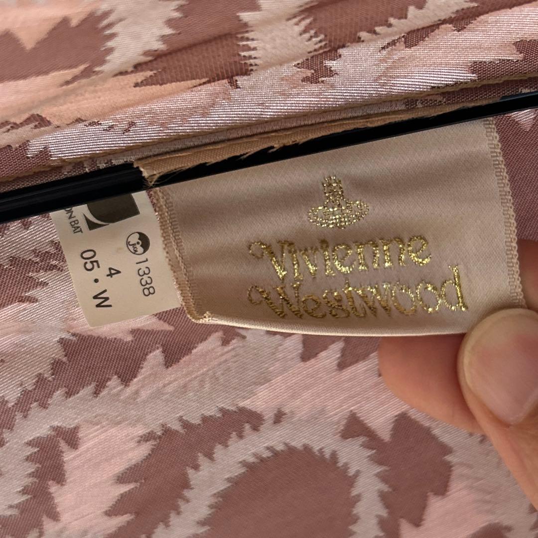 【美品】ヴィヴィアンウエストウッド　長傘　雨傘　ピンク　オーブ