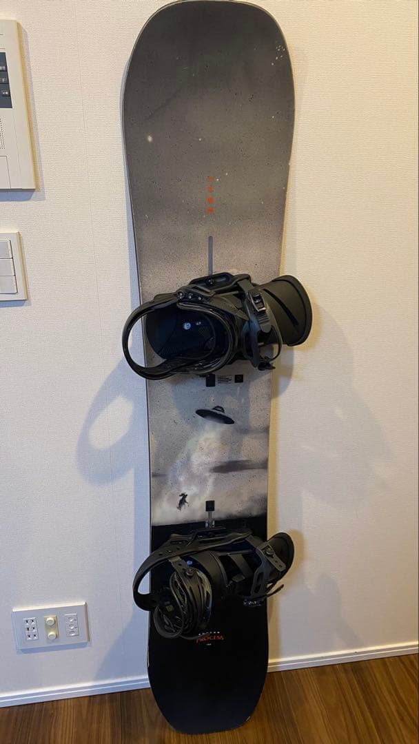 Burton PROCESS スノーボード バインディング付き