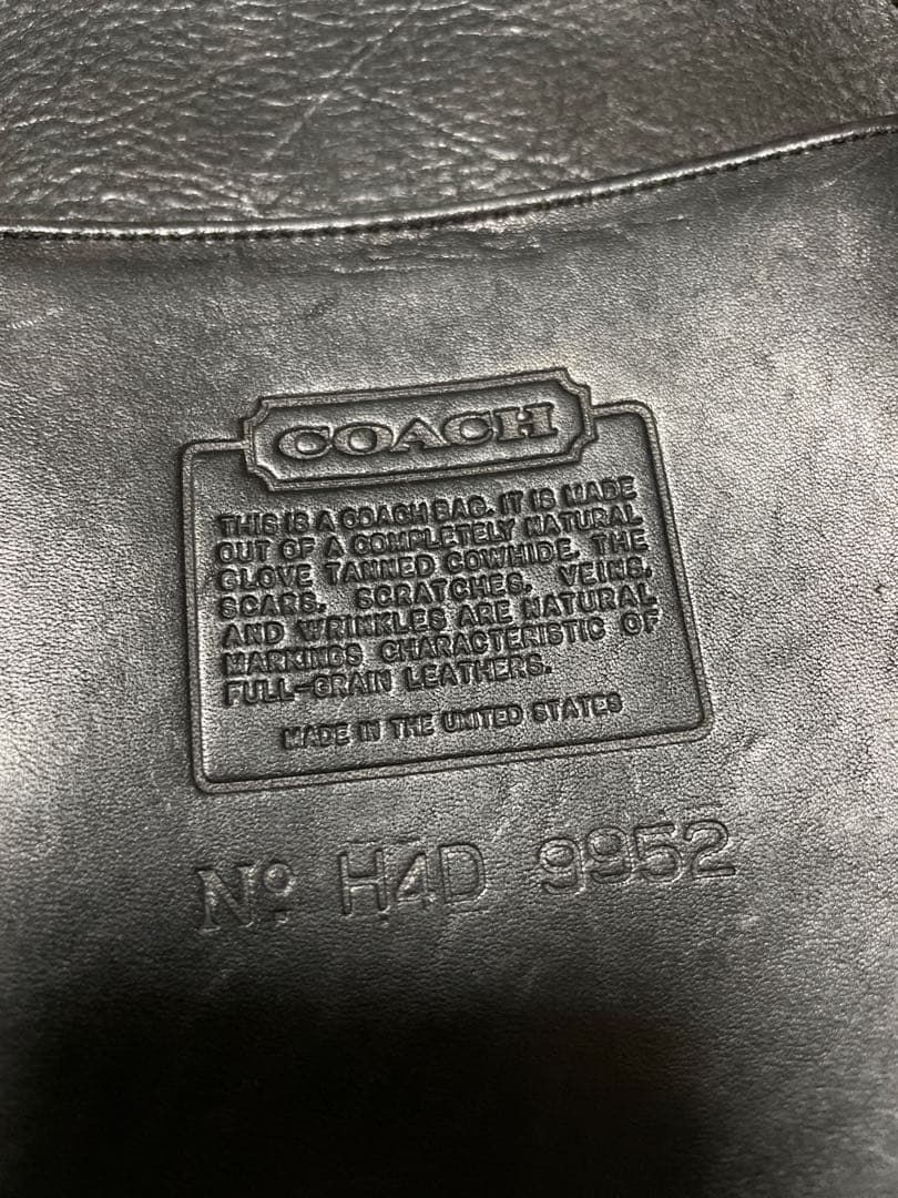 オールドコーチ 9952 ショルダーバック　クロスボディーショルダー　巾着型