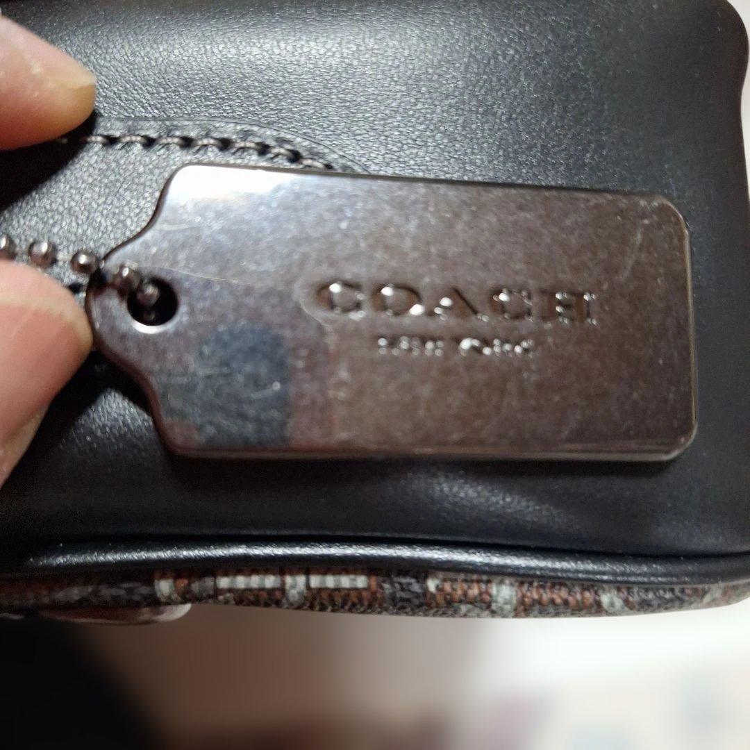 ２月14日まてお値下げします！COACH ショルダーバッグ ロゴパターン