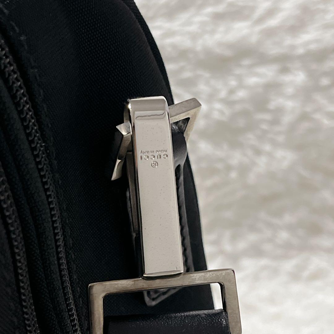 極美品✨GUCCI グッチ　ビジネスバッグ　黒　ボストンバッグ　ショルダーバッグ
