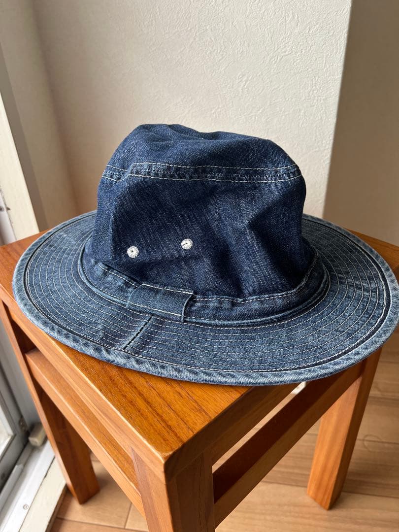 【極美品】visvim MOTORS CLUB BUCKLEY CAP DMGD